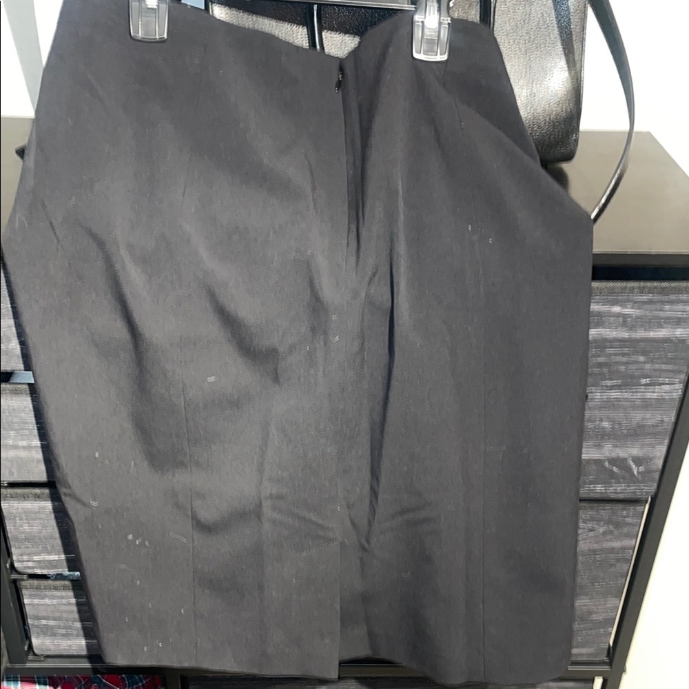 Nine West Black Dress Skirt used nice condition